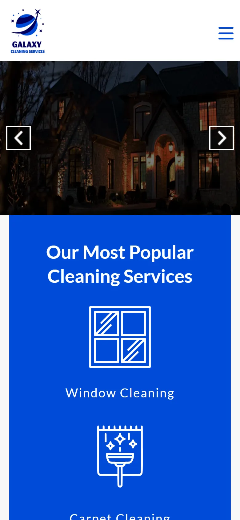 Galaxy Cleaning Services — detail