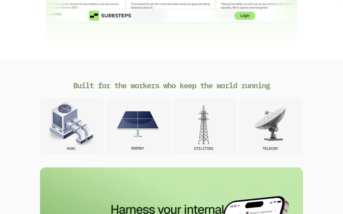 SureSteps — detail