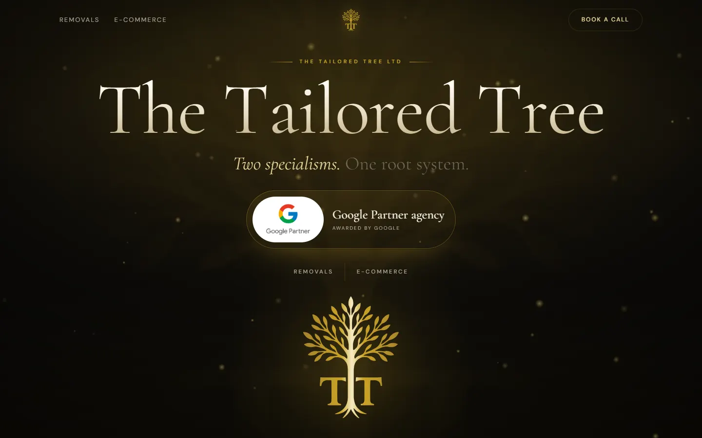 The Tailored Tree — main project visual